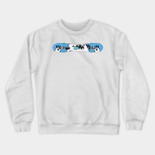 Langa Sk8Board - Sk8 The Infinity Reki and Langa Crewneck Sweatshirt